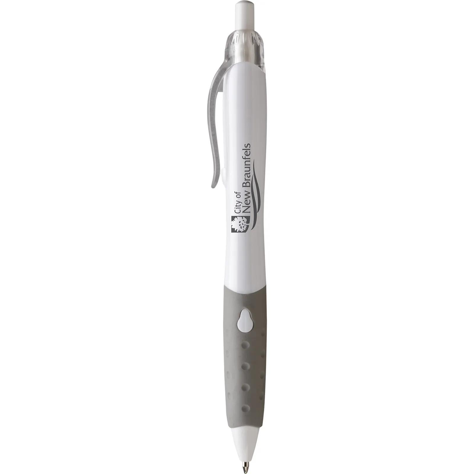 Pen with Comfort Grip Hourglass Design - 5.6 in - product view 7