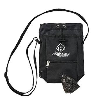 Pet Treat Carrier with Waste Bag Dispenser - 7 x 6.6 in