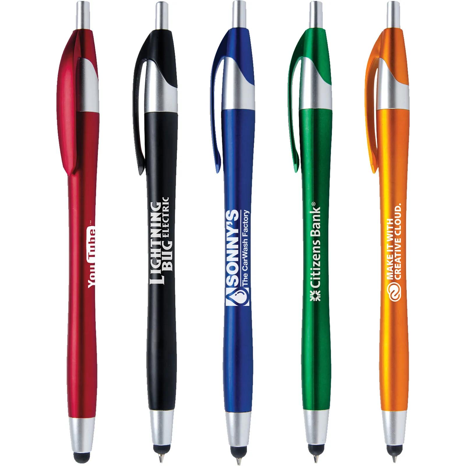 Stylus Pen with Metallic Finish - 5.7 in