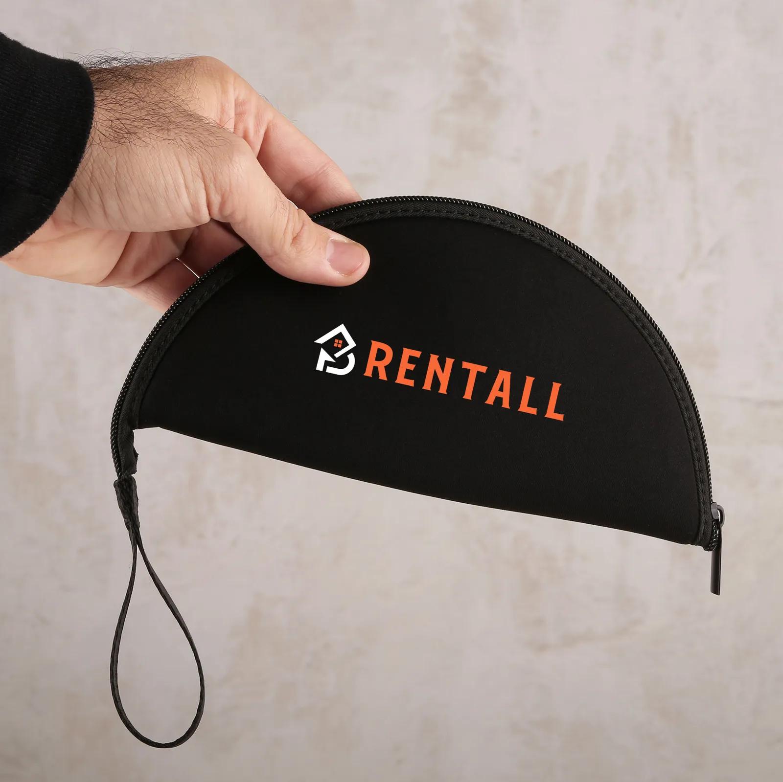 Mouse Pad Pouch with Zippered Storage - 9.1 in - product view 4