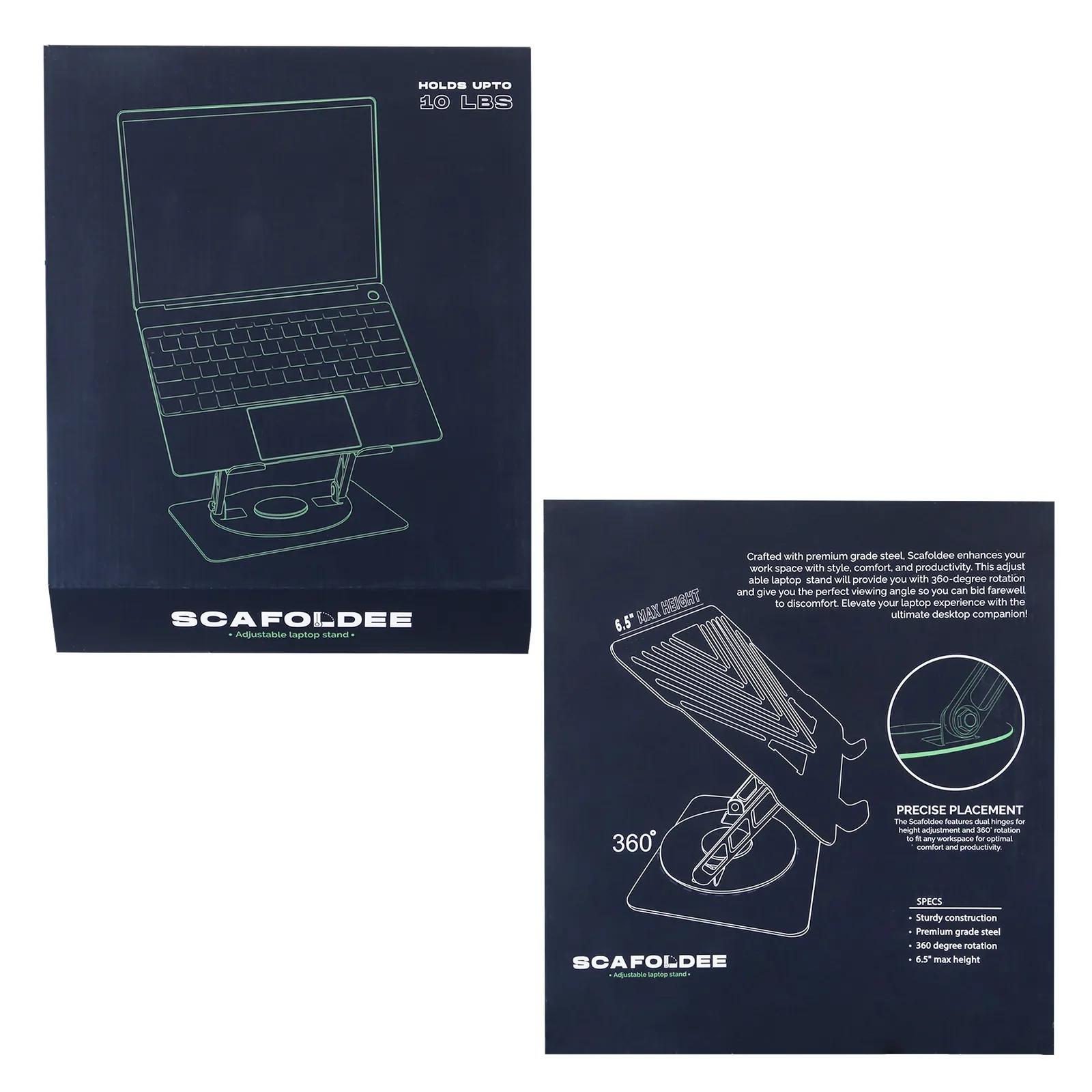 Laptop Stand Adjustable Steel Swivel - 11 in - product view 6