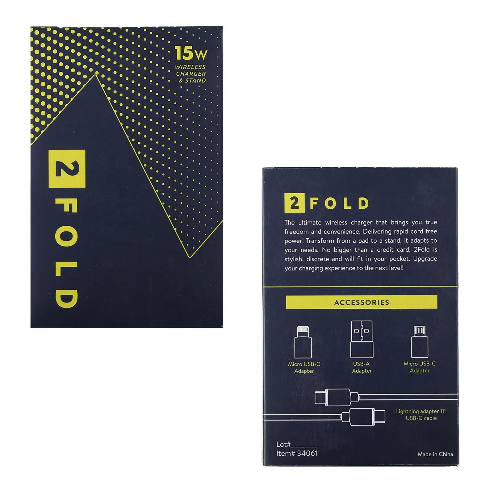 Wireless Charger with Hidden Adapters - 3.25 in - product view 6