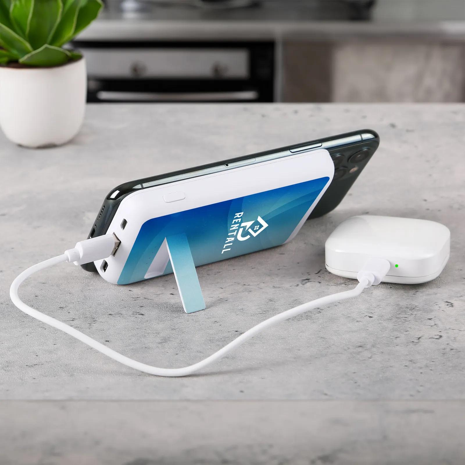 Power Bank Wireless Magnetic with Stand - 5000 mAh