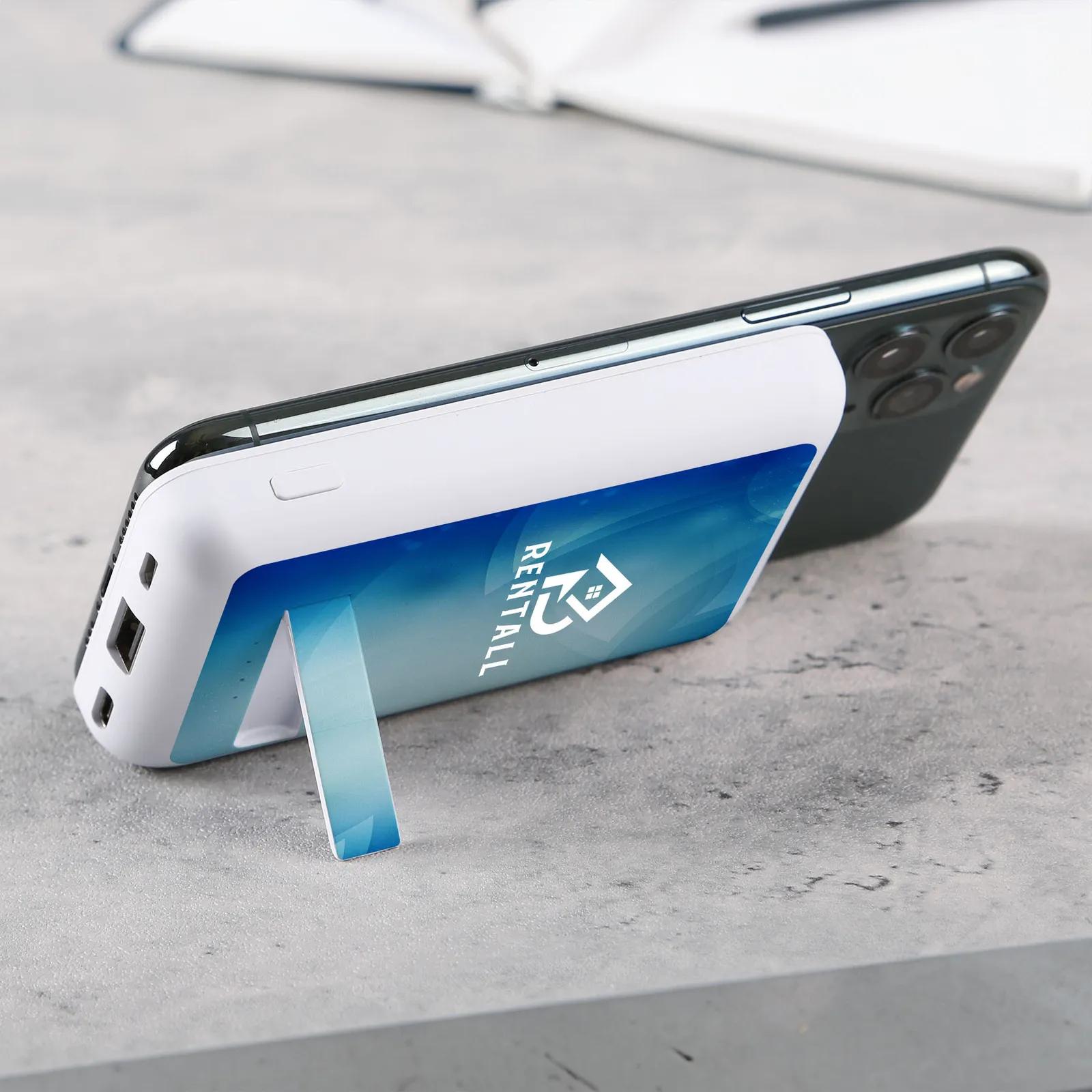 Power Bank Wireless Magnetic with Stand - 5000 mAh - product view 3