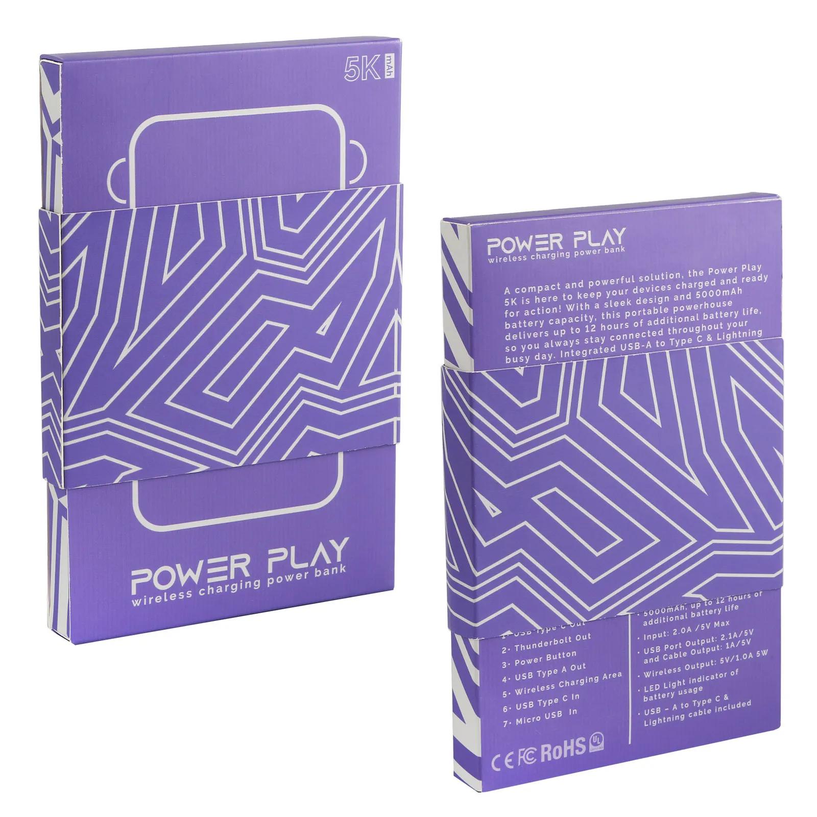 Power Bank Wireless Charging with Cable - 5000 mAh - product view 11