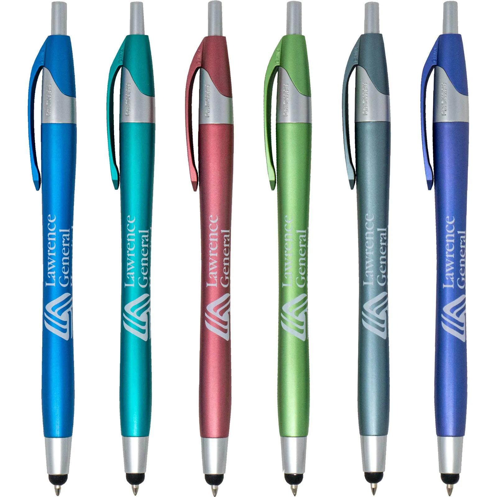 Stylus Pen Antimicrobial with Jewel Tones - 5.75 in - product view 2
