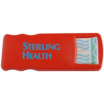 Bandage Dispenser with Colored Bandages - 4.2 x 1.6 in