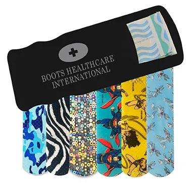 Bandage Dispenser with Pattern Bandages - 4 3/16 in