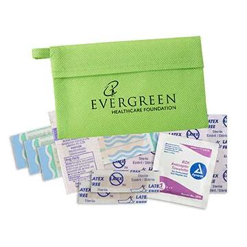 First Aid Kit Non-Woven Polypropylene Pouch - 5 x 3 in - product view 2