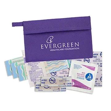 First Aid Kit Non-Woven Polypropylene Pouch - 5 x 3 in - product view 4