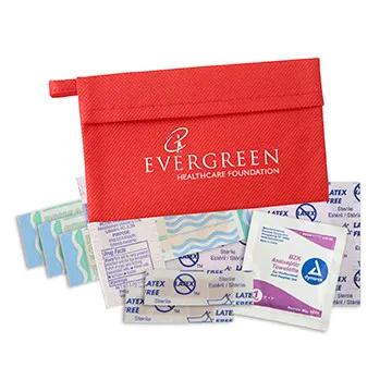 First Aid Kit Non-Woven Polypropylene Pouch - 5 x 3 in - product view 5