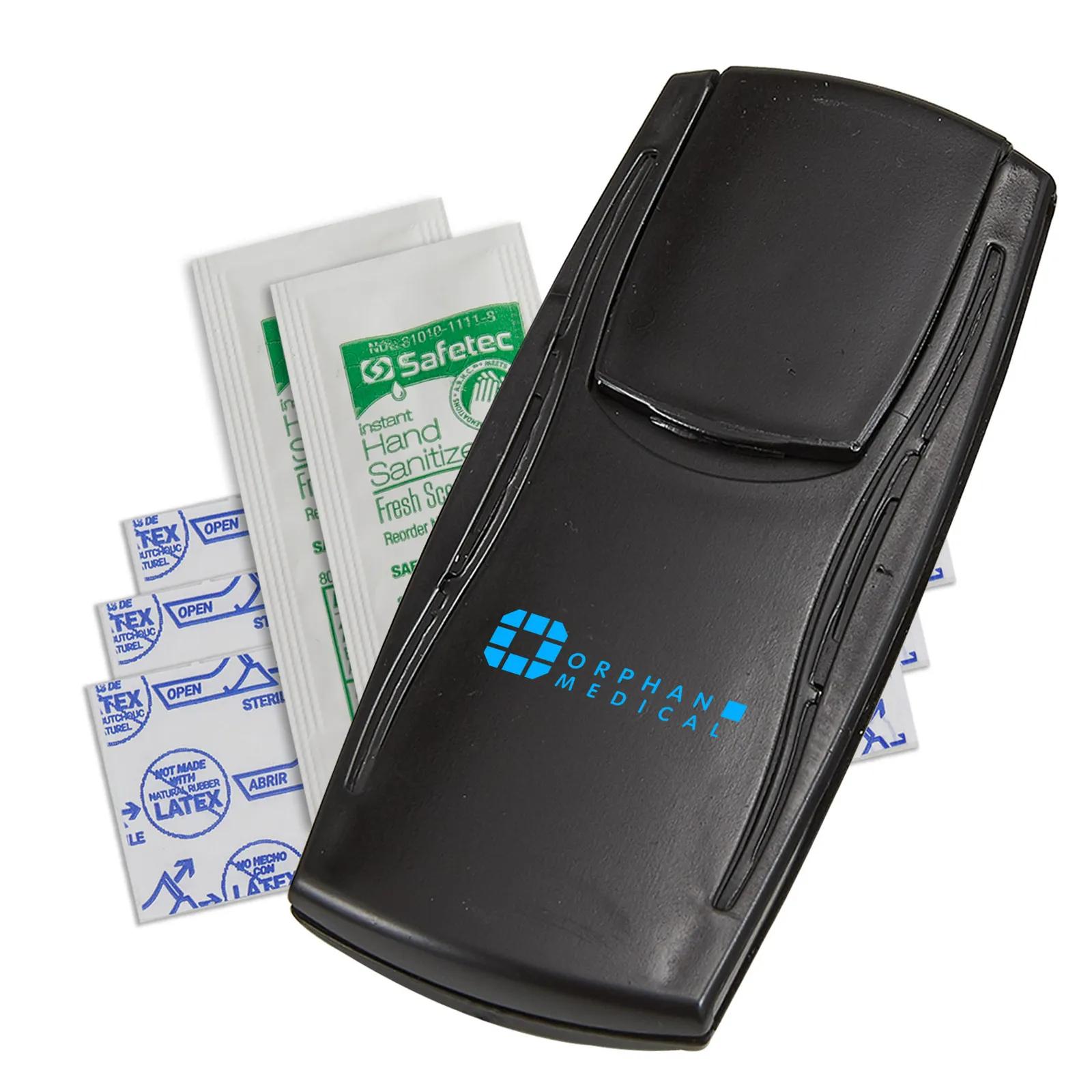 First Aid Kit with Hand Sanitizer Packets - 4 1/2 x 2 in - product view 8