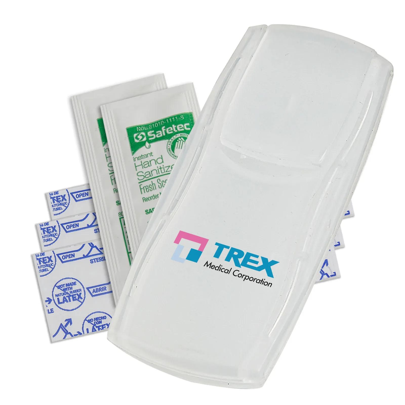 First Aid Kit with Hand Sanitizer Packets - 4 1/2 x 2 in - product view 13