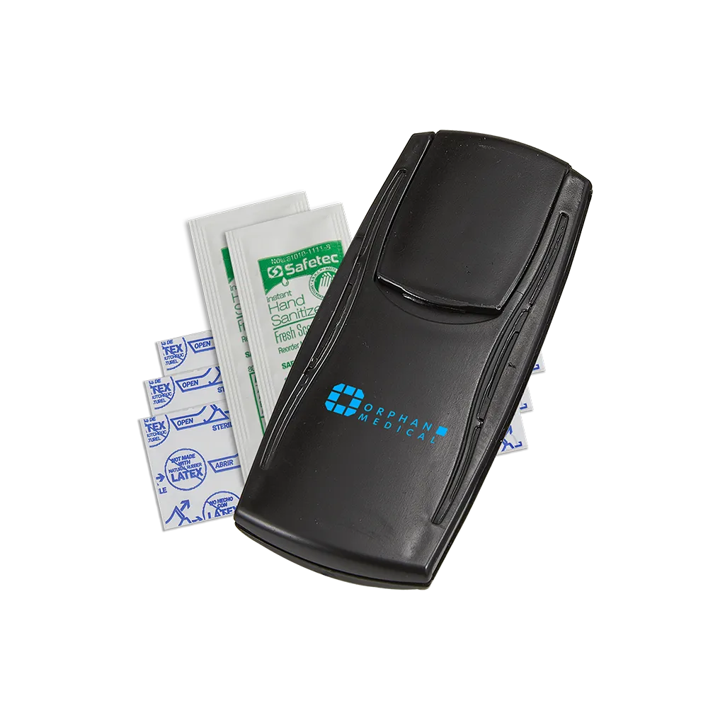 First Aid Kit with Hand Sanitizer Packets - 4 1/2 x 2 in - product view 29