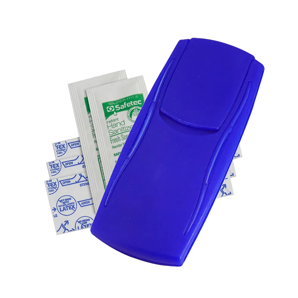 First Aid Kit with Hand Sanitizer Packets - 4 1/2 x 2 in - product view 31