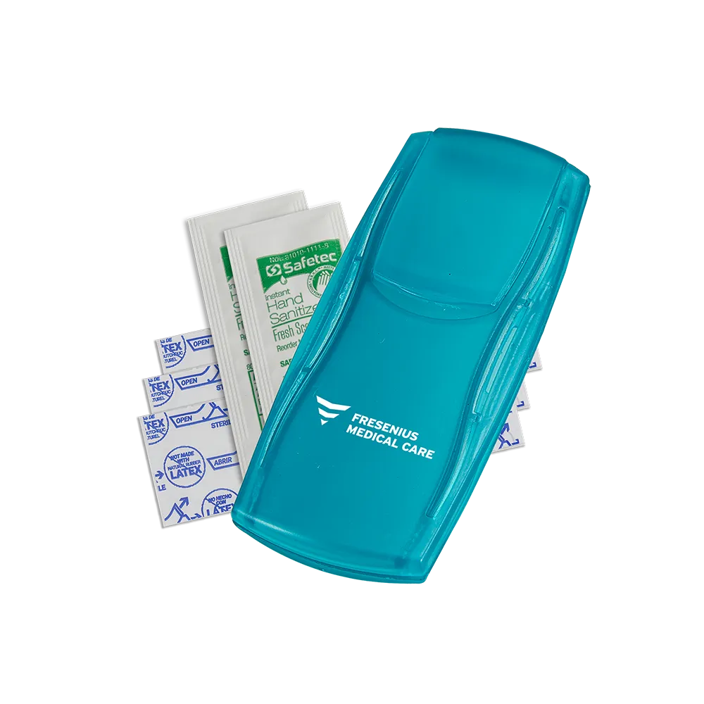 First Aid Kit with Hand Sanitizer Packets - 4 1/2 x 2 in - product view 39
