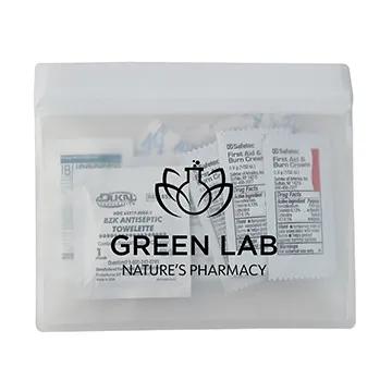 First Aid Kit PEVA Waterproof with Ziplock Closure - 5 5/8 x 4 3/4 in - product view 4