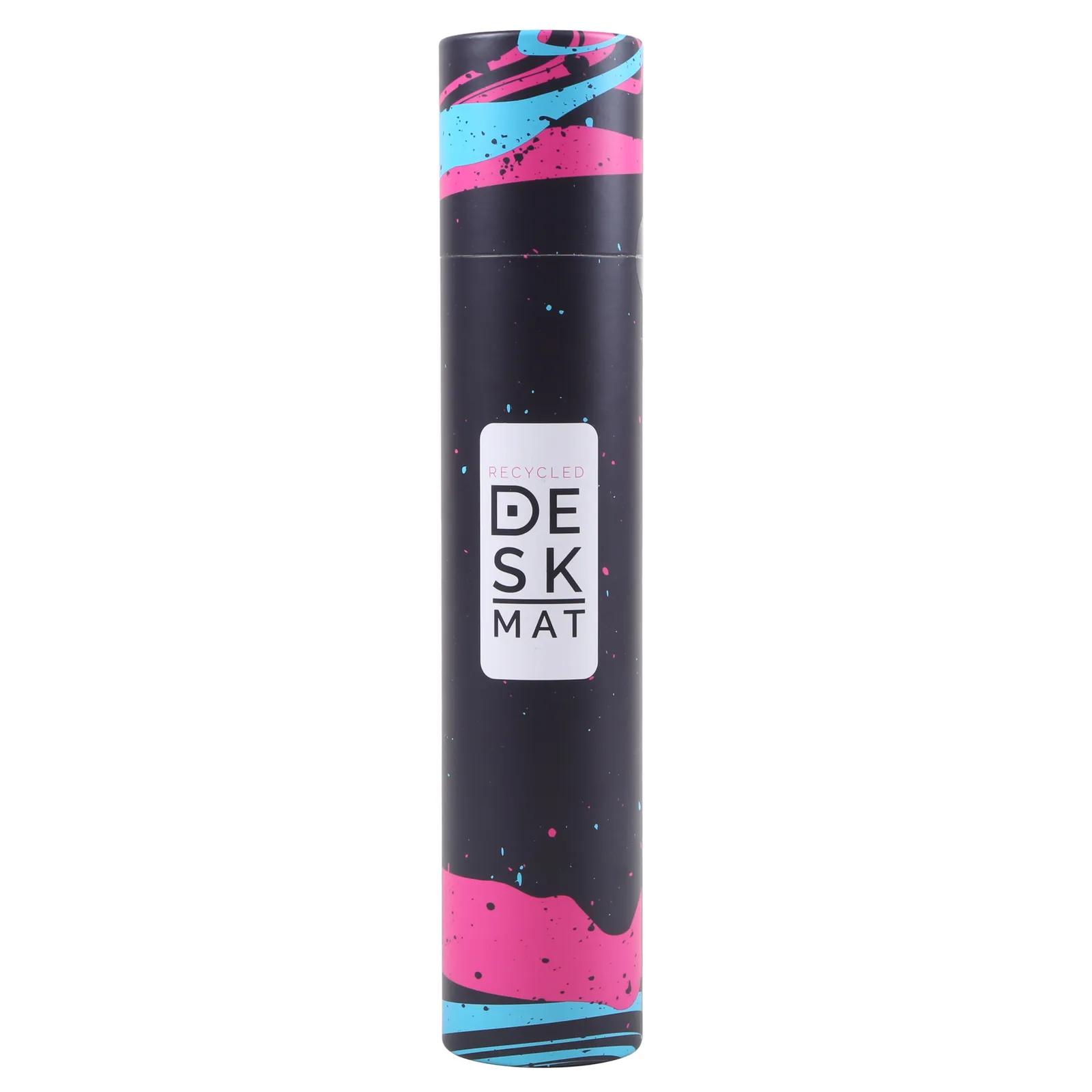 Desk Mat Recycled Rubber with Tube Packaging - 31 1/2 x 11 3/4 in - product view 5