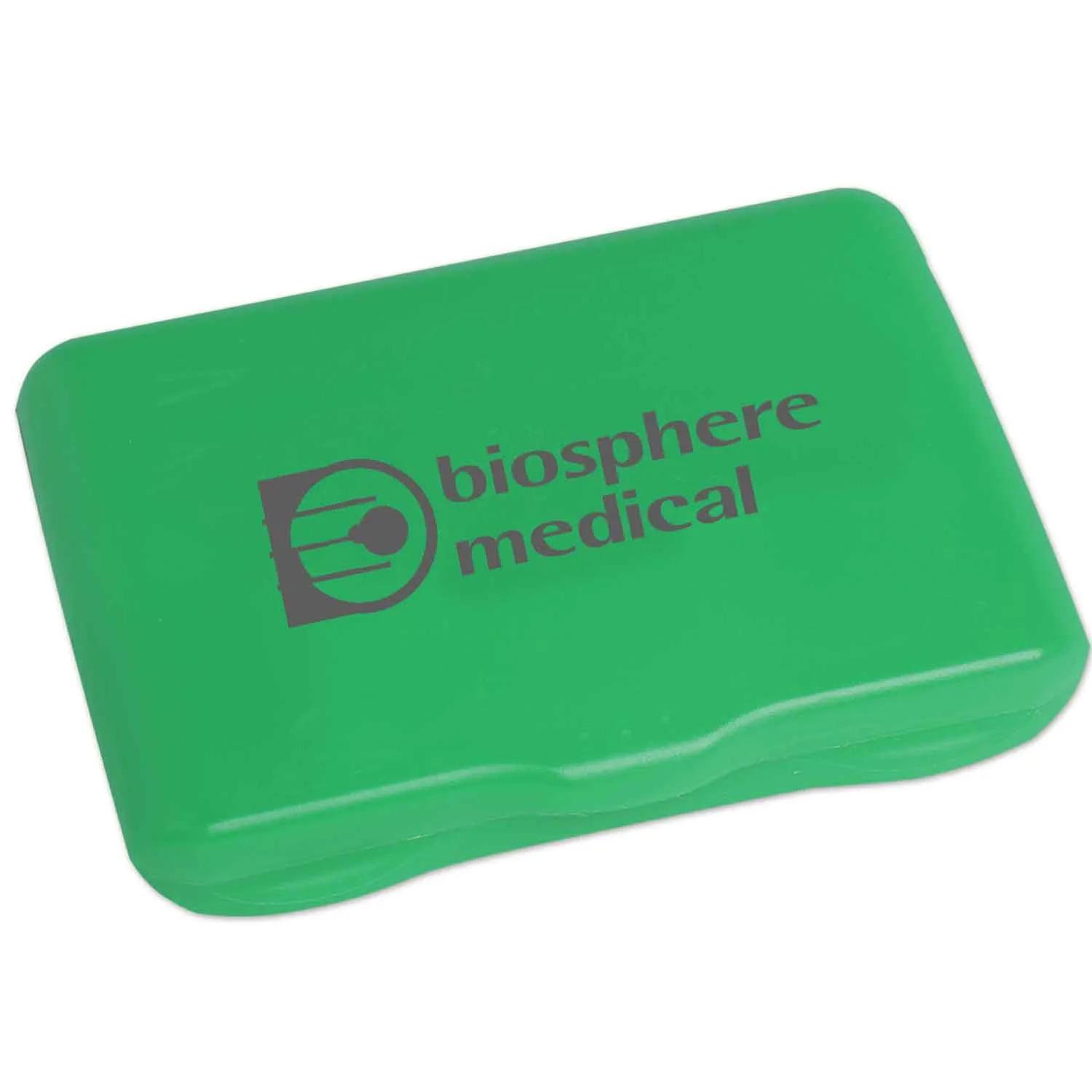 First Aid Kit Contemporary Plastic Case - 4 5/16 x 3 1/8 in