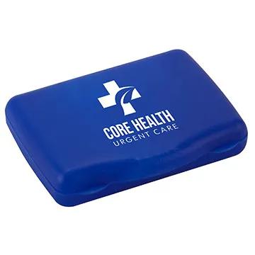 First Aid Kit Deluxe Plastic Case - 4 7/8 x 3 3/4 x 1 in
