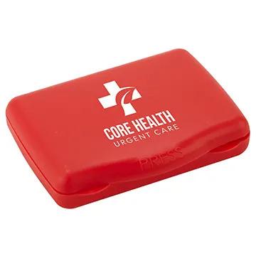 First Aid Kit Deluxe Plastic Case - 4 7/8 x 3 3/4 x 1 in - product view 5
