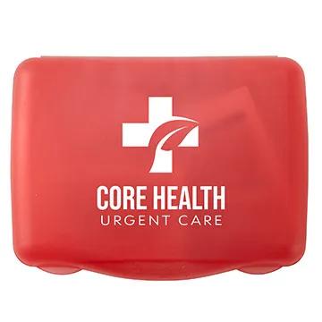 First Aid Kit Deluxe Plastic Case - 4 7/8 x 3 3/4 x 1 in - product view 13