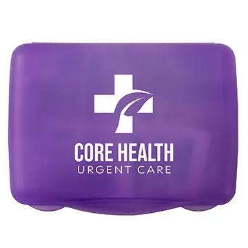 First Aid Kit Deluxe Plastic Case - 4 7/8 x 3 3/4 x 1 in - product view 14