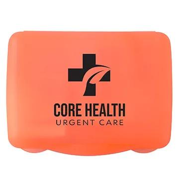 First Aid Kit Deluxe Plastic Case - 4 7/8 x 3 3/4 x 1 in - product view 15