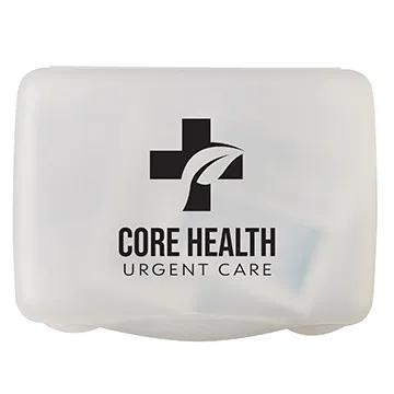 First Aid Kit Deluxe Plastic Case - 4 7/8 x 3 3/4 x 1 in - product view 17