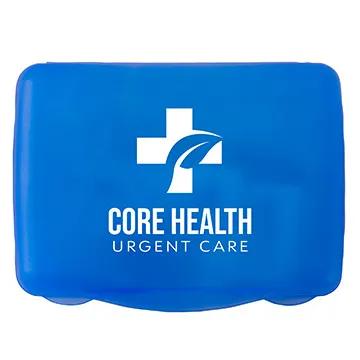 First Aid Kit Deluxe Plastic Case - 4 7/8 x 3 3/4 x 1 in - product view 18