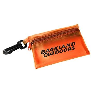 First Aid Kit Translucent Vinyl Pouch Carabiner - 4 3/4 x 3 3/8 in - product view 10