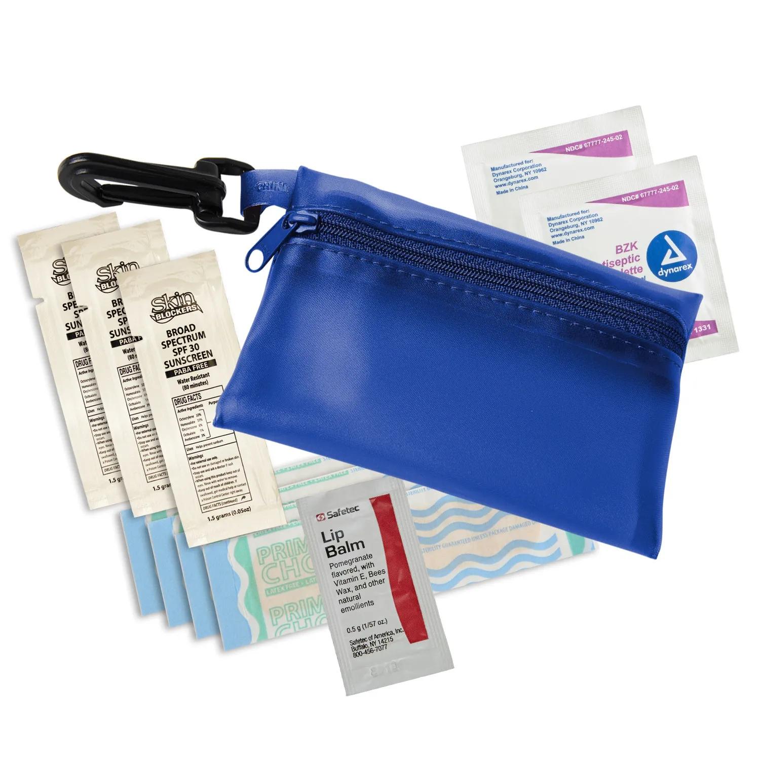 First Aid Kit Sun Care Translucent Vinyl Pouch - 4 3/4 x 3 3/8 in - product view 2