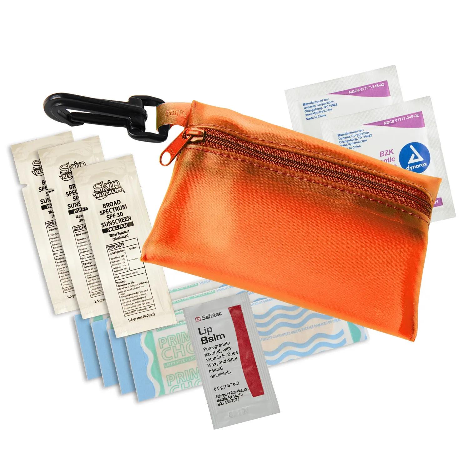 First Aid Kit Sun Care Translucent Vinyl Pouch - 4 3/4 x 3 3/8 in - product view 8