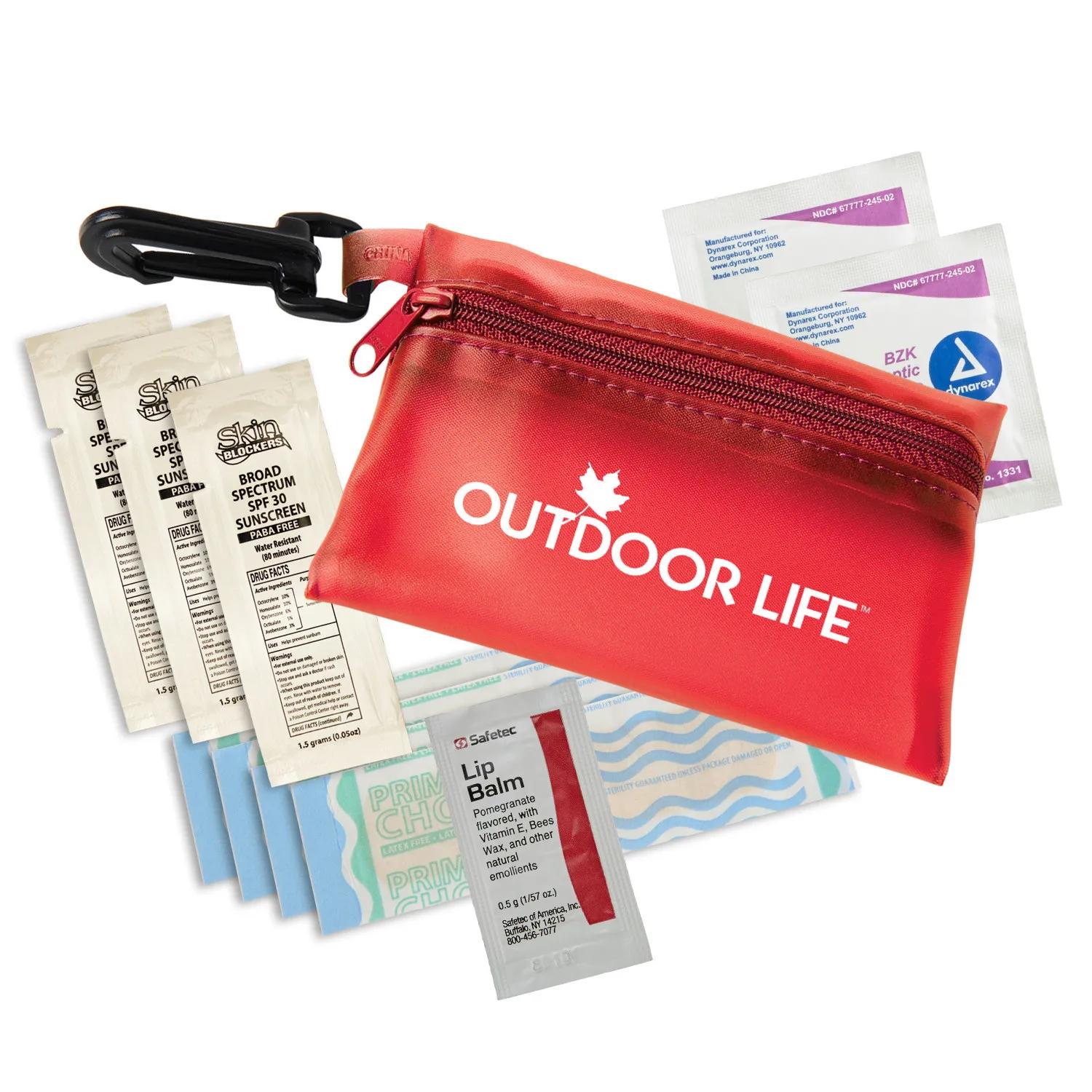 First Aid Kit Sun Care Translucent Vinyl Pouch - 4 3/4 x 3 3/8 in - product view 11
