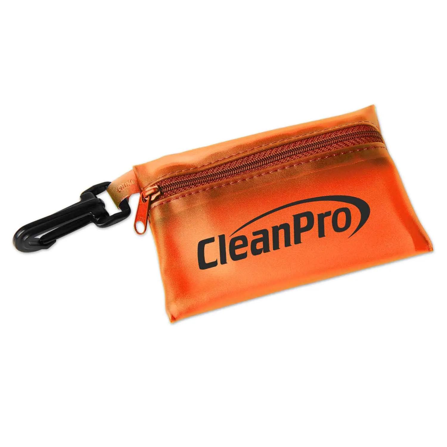 First Aid Kit Translucent Vinyl Pouch Carabiner - 4 3/4 x 3 3/8 in - product view 9