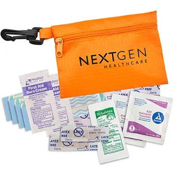 First Aid Kit Ripstop Polyester Pouch Clip - 5 x 3 1/2 in - product view 3