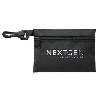 First Aid Kit Ripstop Polyester Pouch Clip - 5 x 3 1/2 in - product view 7