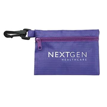 First Aid Kit Ripstop Polyester Pouch Clip - 5 x 3 1/2 in - product view 10