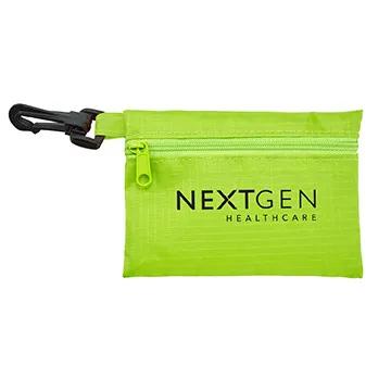 First Aid Kit Ripstop Polyester Pouch Clip - 5 x 3 1/2 in - product view 12