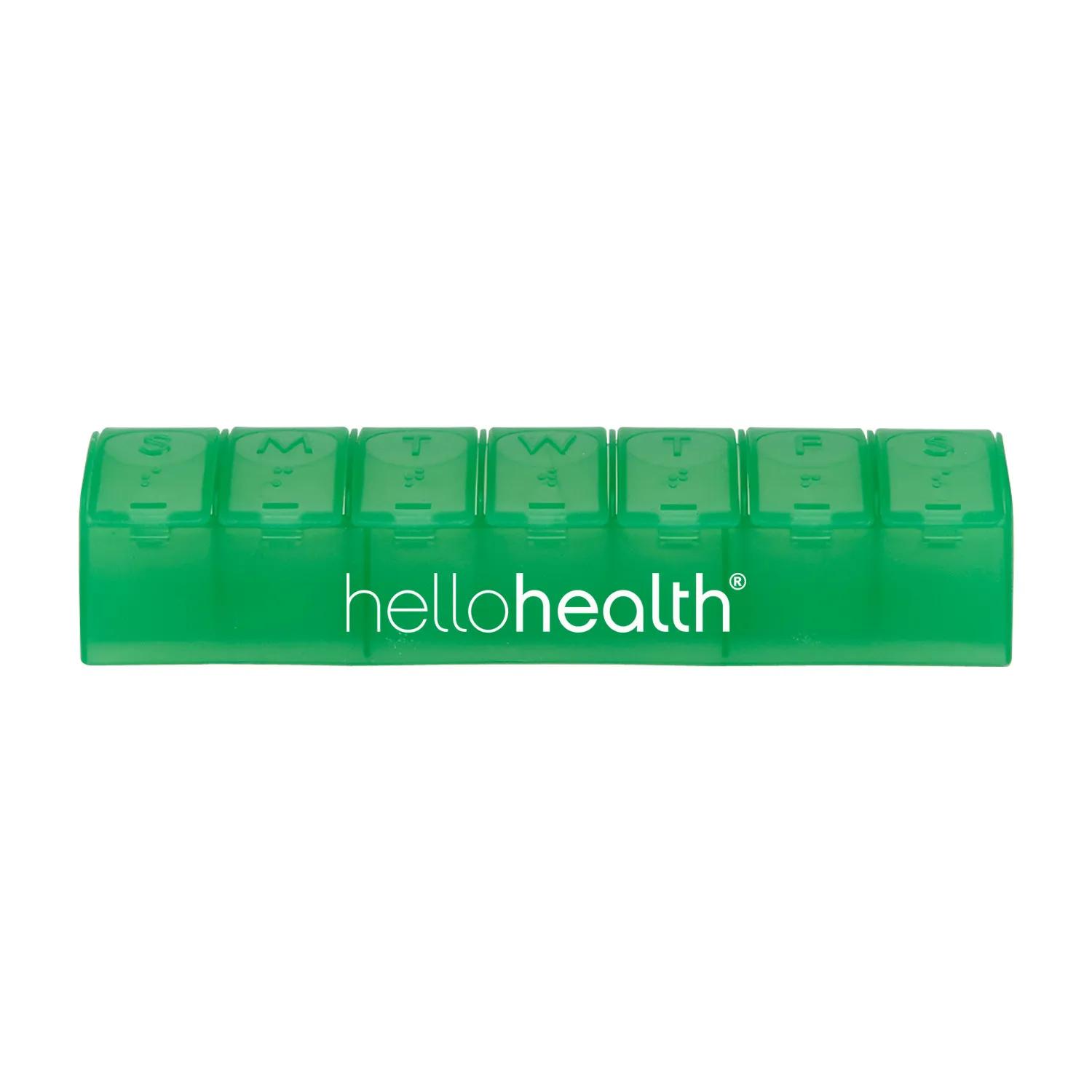 Pill Box 7-Day Med Minder Braille Labels - 6 1/4 x 1 1/8 in - product view 14