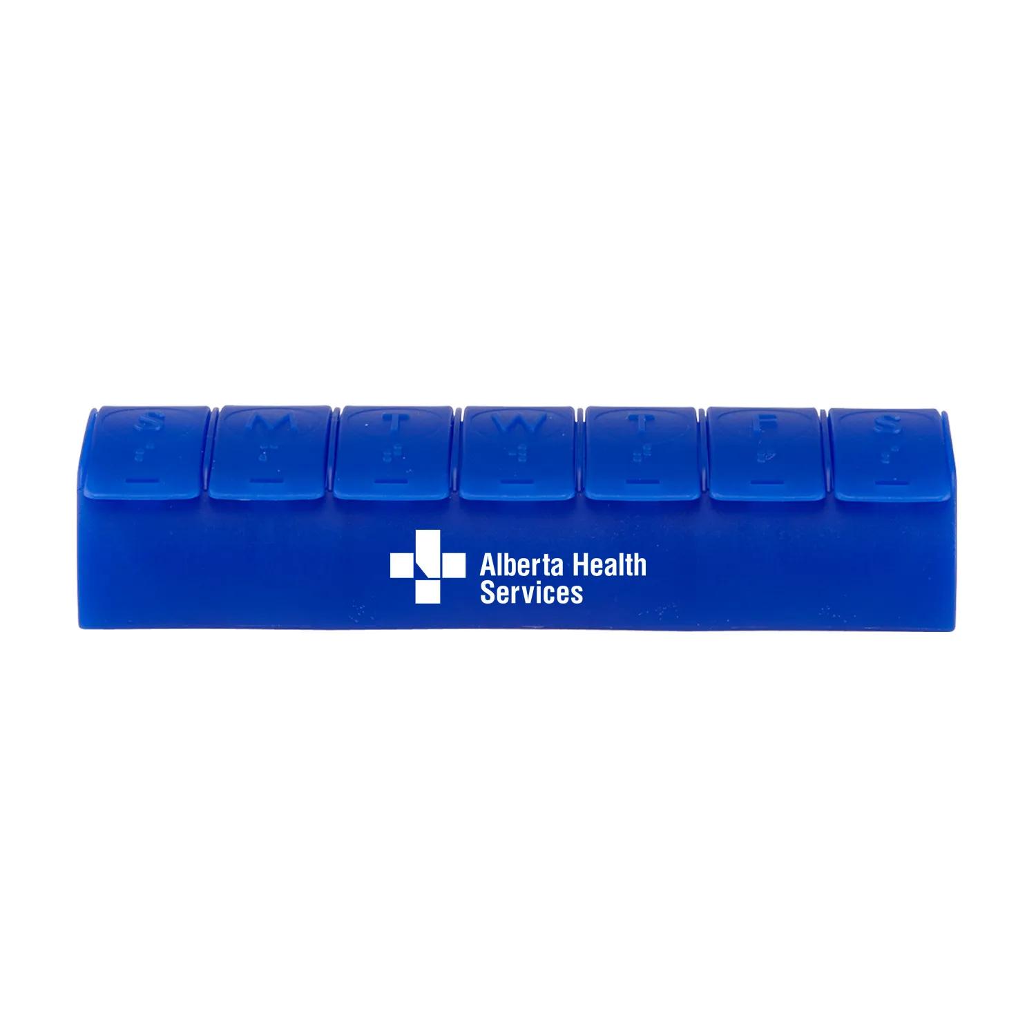 Pill Box 7-Day Med Minder Braille Labels - 6 1/4 x 1 1/8 in - product view 19