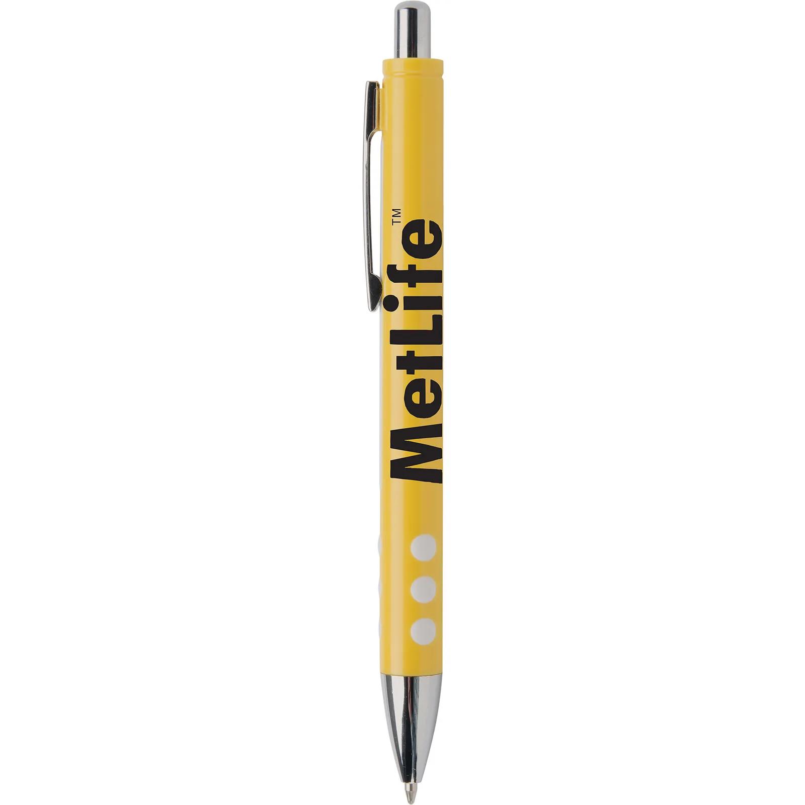 Pen with Jumbo Barrel and Chrome Trim - 5.5 in - product view 2