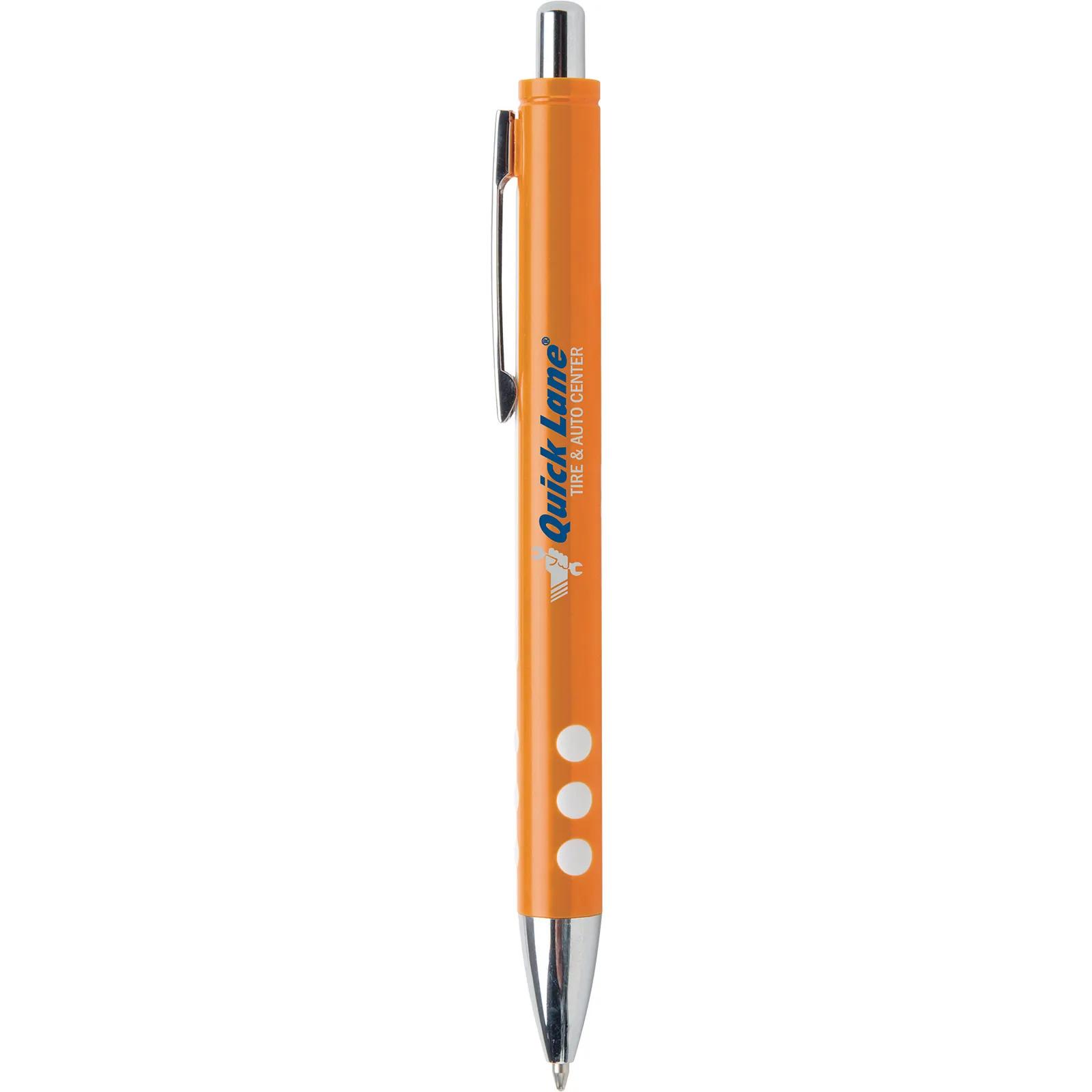 Pen with Jumbo Barrel and Chrome Trim - 5.5 in - product view 3