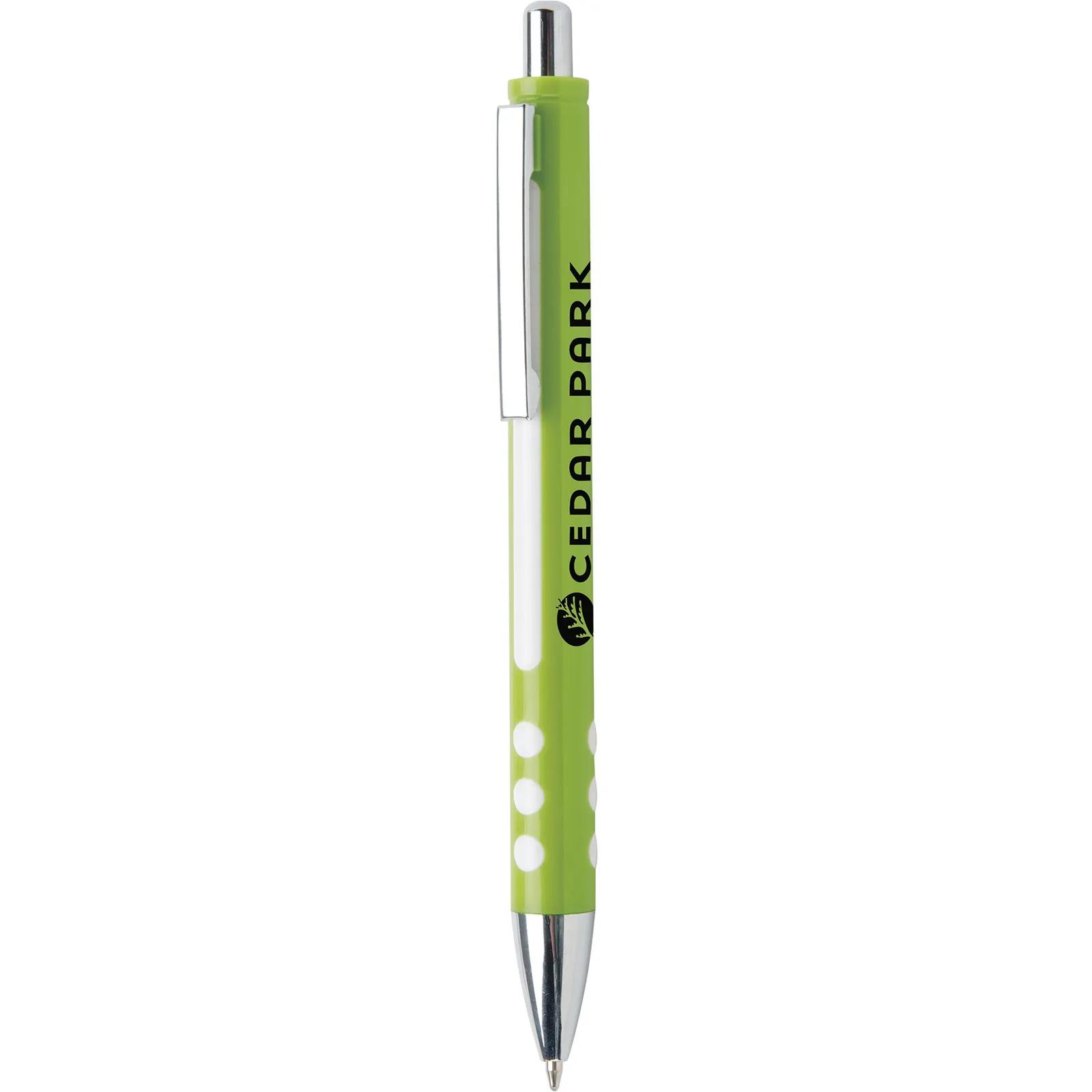 Pen with Jumbo Barrel and Chrome Trim - 5.5 in - product view 4