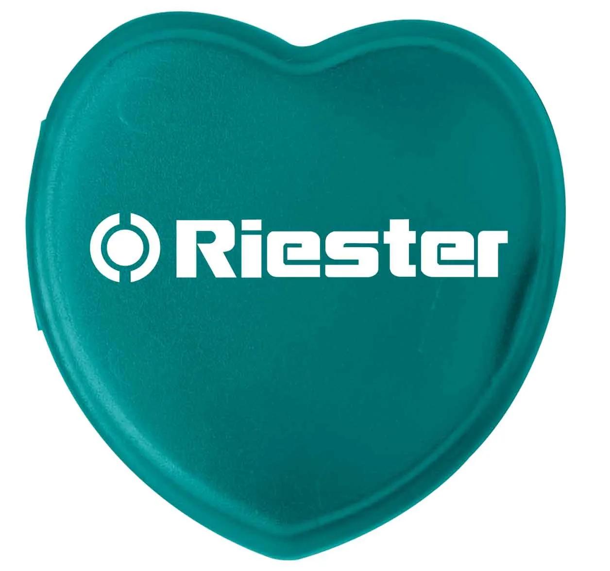 Pill Box Heart Shaped Compact Design - 1.75 x 1.9 in - product view 7