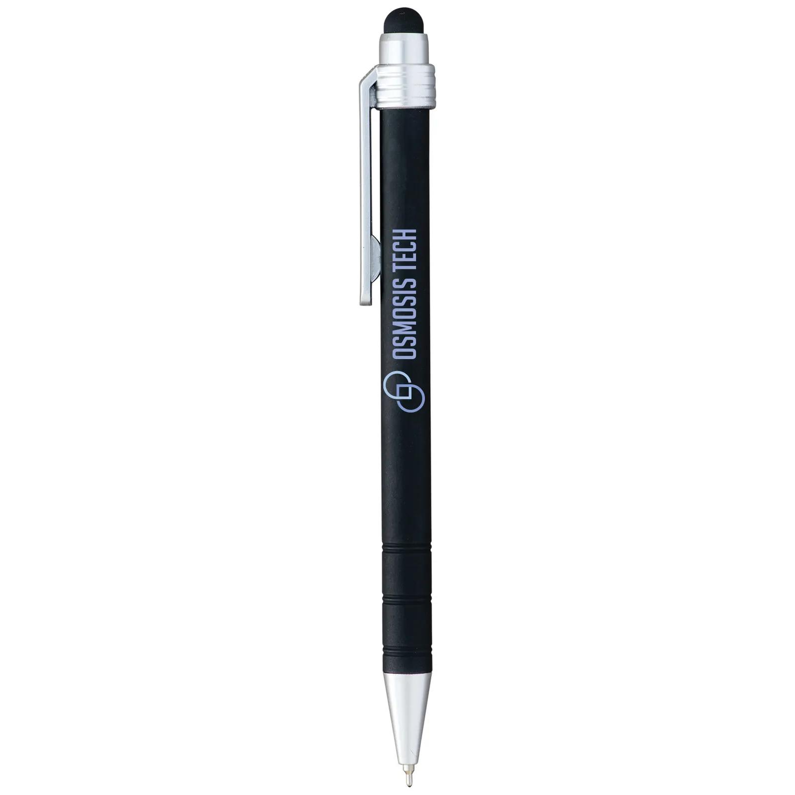 Stylus Pen Recycled ABS with Soft-Touch Grip - product view 4