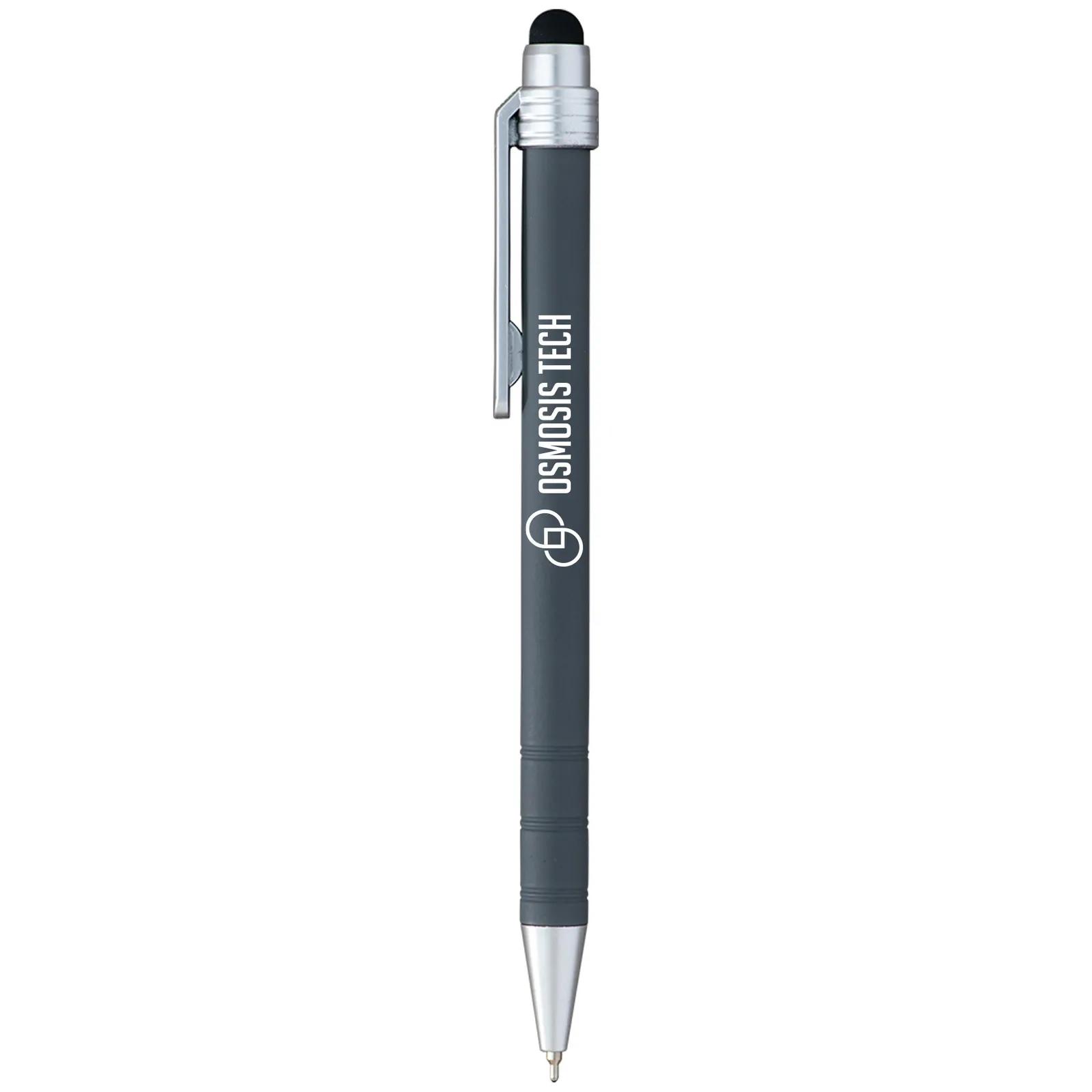 Stylus Pen Recycled ABS with Soft-Touch Grip - product view 5
