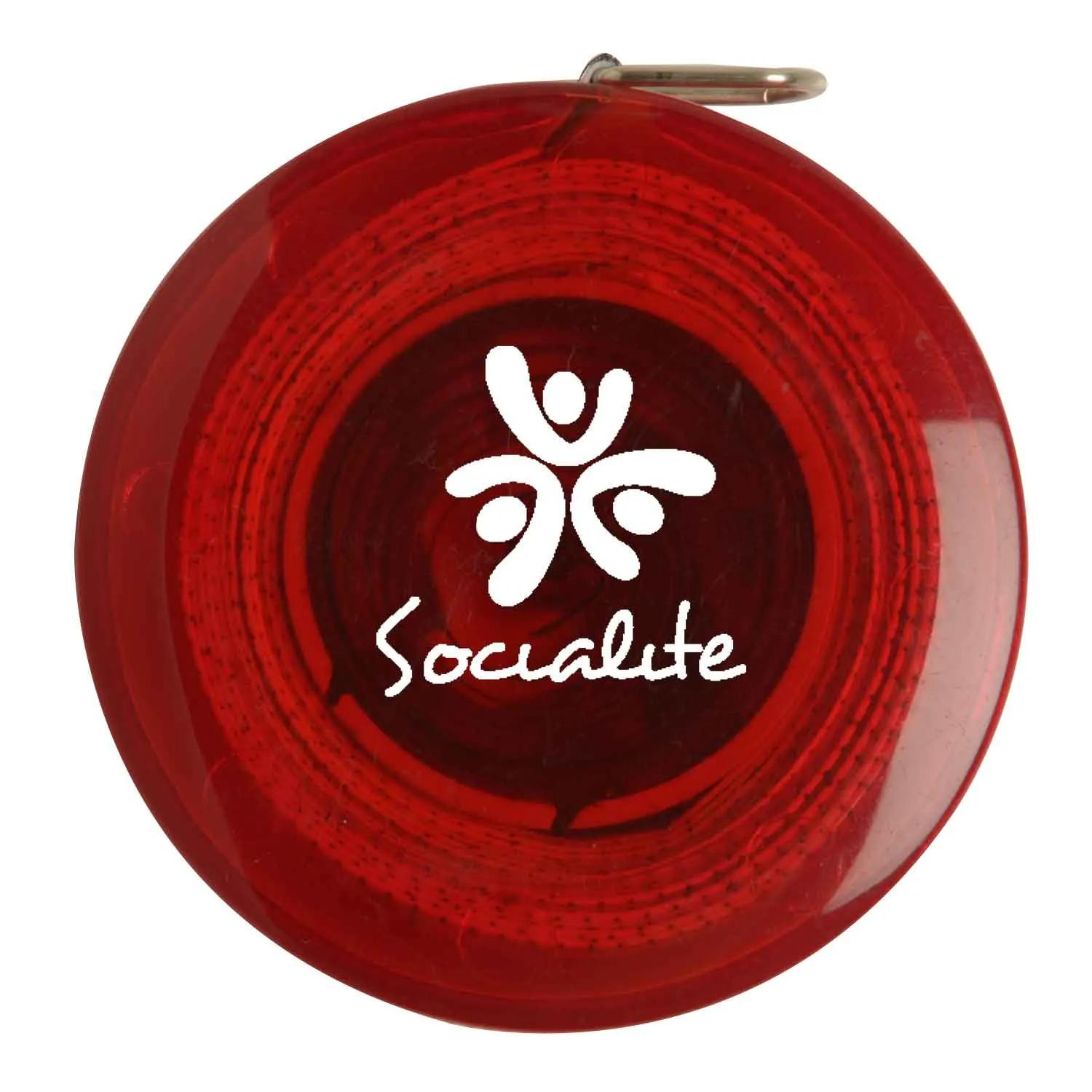 Round Tape Measure with Quick Release Button - 5 ft - product view 6