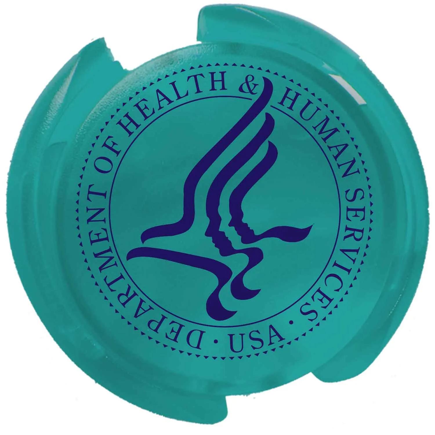 Stethoscope ID Tag with Write-On Back - 1.75 in Round - product view 5