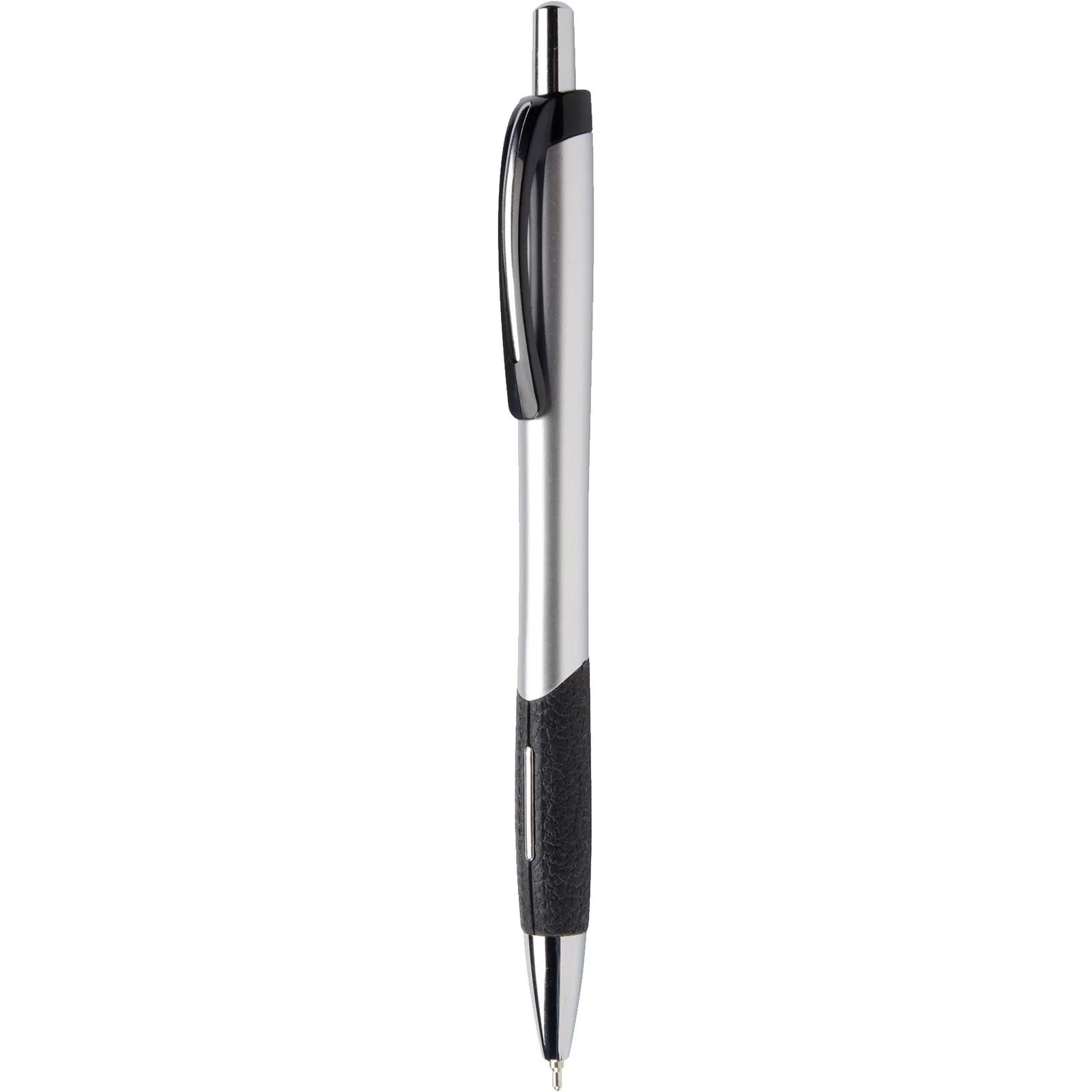 Pen with Leather-Look Grip - Patented Ergonomic Design - blank view 9
